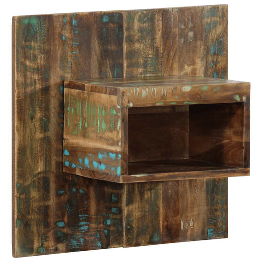 Bedside Cabinet Multicolour 50x27x50 cm Solid Wood Reclaimed