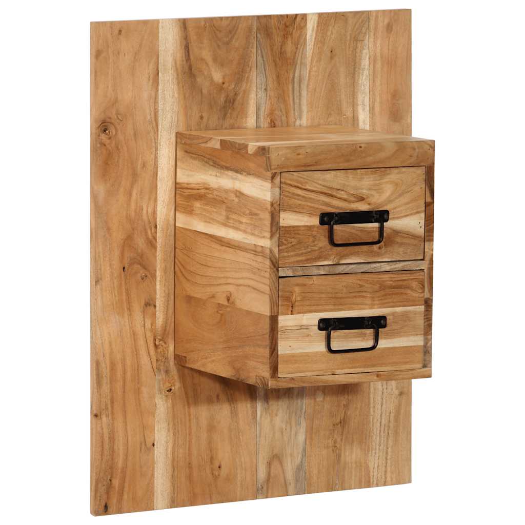 Bedside Cabinet 60x32x80 cm Solid Wood Acacia