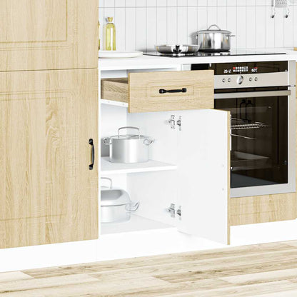 Kitchen Base Cabinet Kalmar Sonoma Oak Engineered Wood