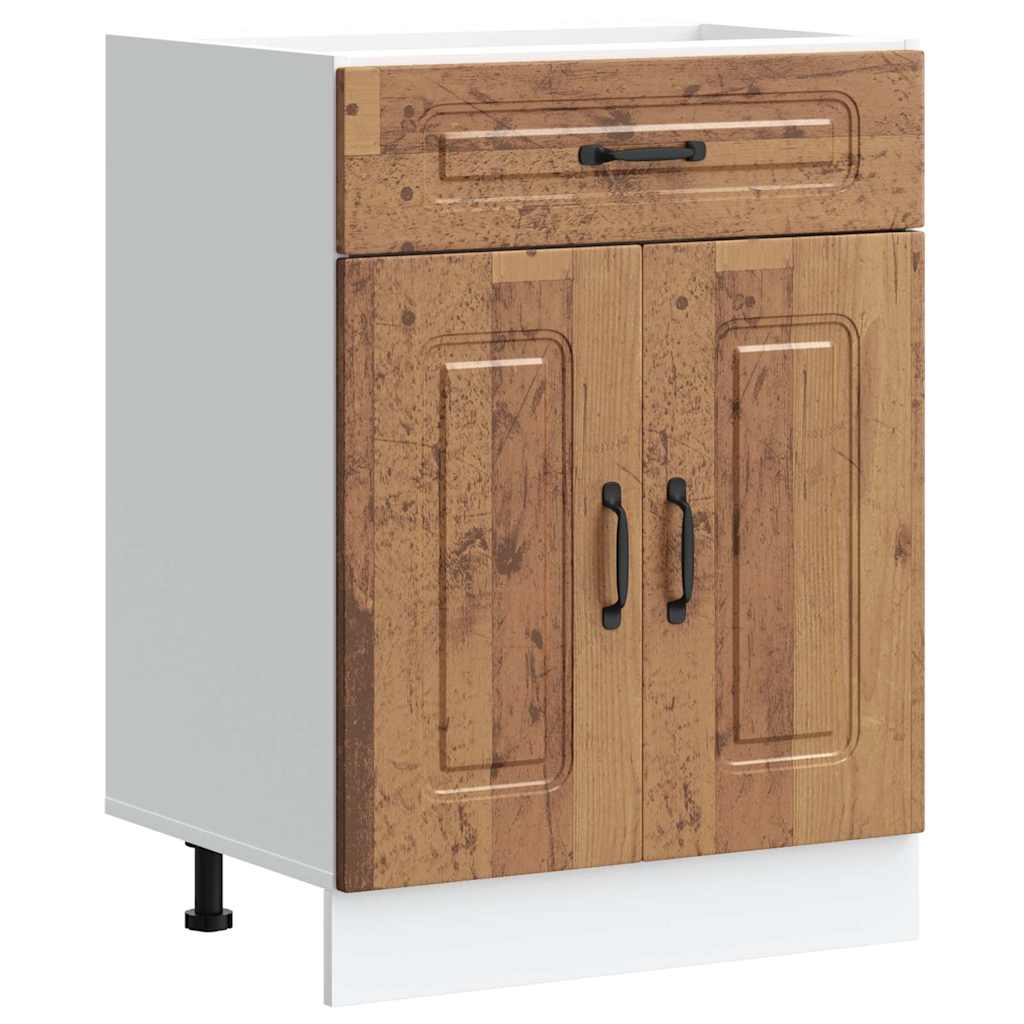 Kitchen Base Cabinet Kalmar Old Wood Engineered Wood