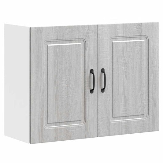 Kitchen Wall Cabinet Kalmar Grey Sonoma Engineered Wood