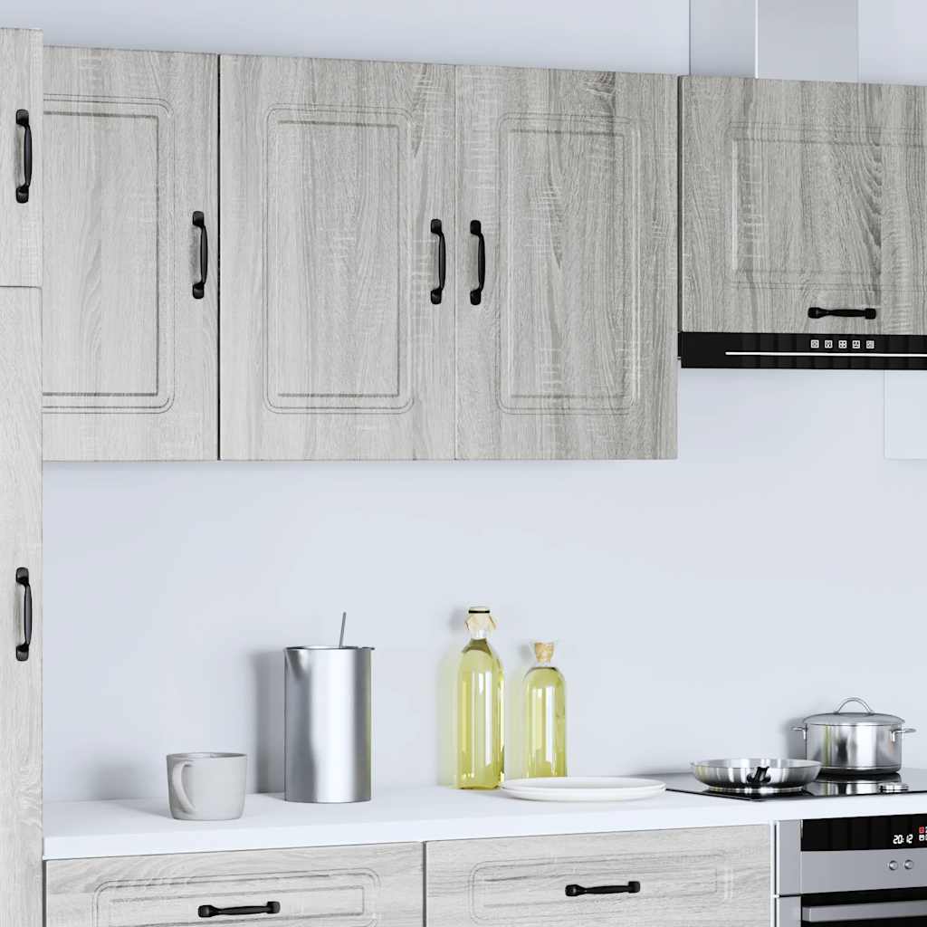 Kitchen Wall Cabinet Kalmar Grey Sonoma Engineered Wood