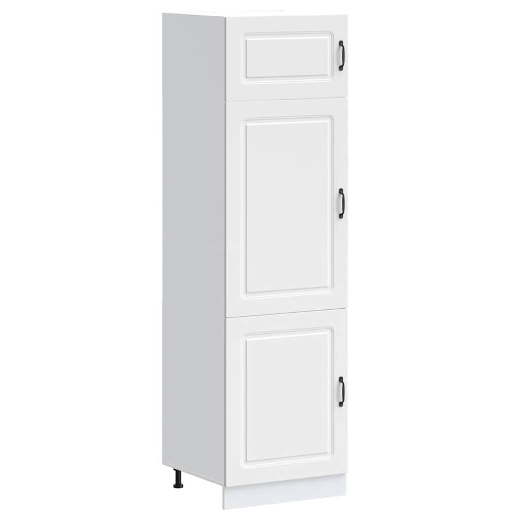 Kitchen Cupboard Kalmar White Engineered Wood