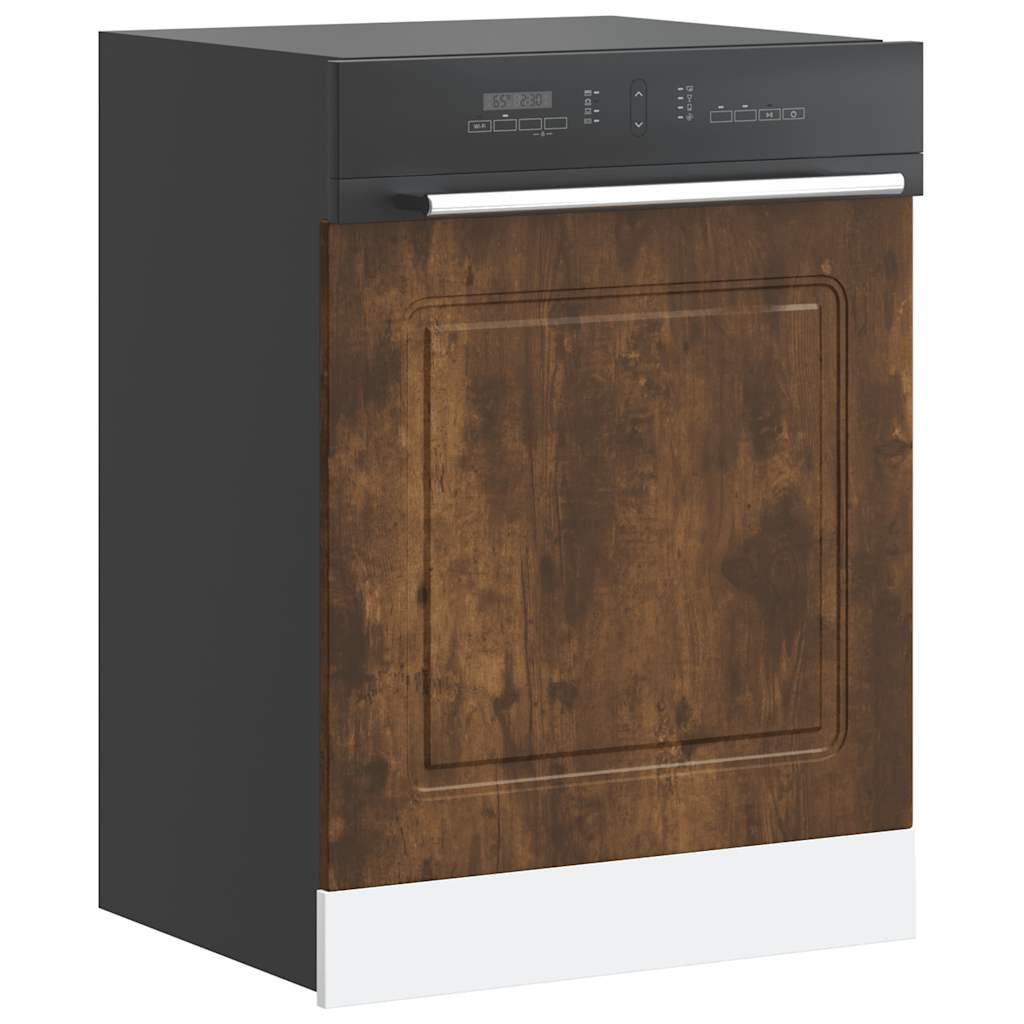 Dishwasher Panel Kalmar Smoked Oak 60x1.5x67 cm Engineered Wood