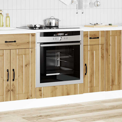 Oven Cabinet Lucca Artisan Oak Engineered Wood