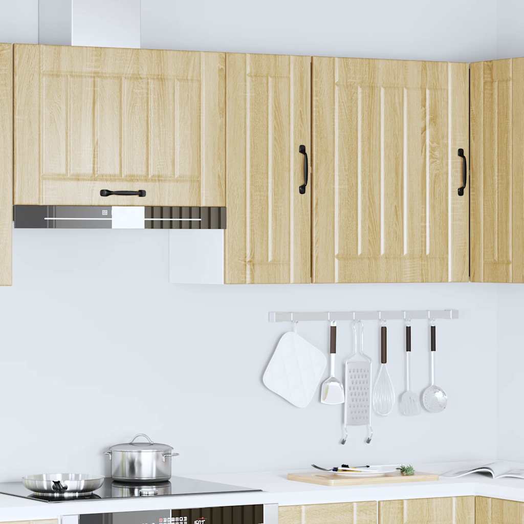 Kitchen Wall Cabinet Lucca Sonoma Oak Engineered Wood