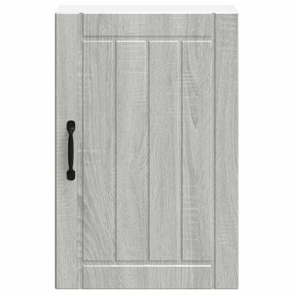 Kitchen Wall Cabinet Lucca Grey Sonoma Engineered Wood