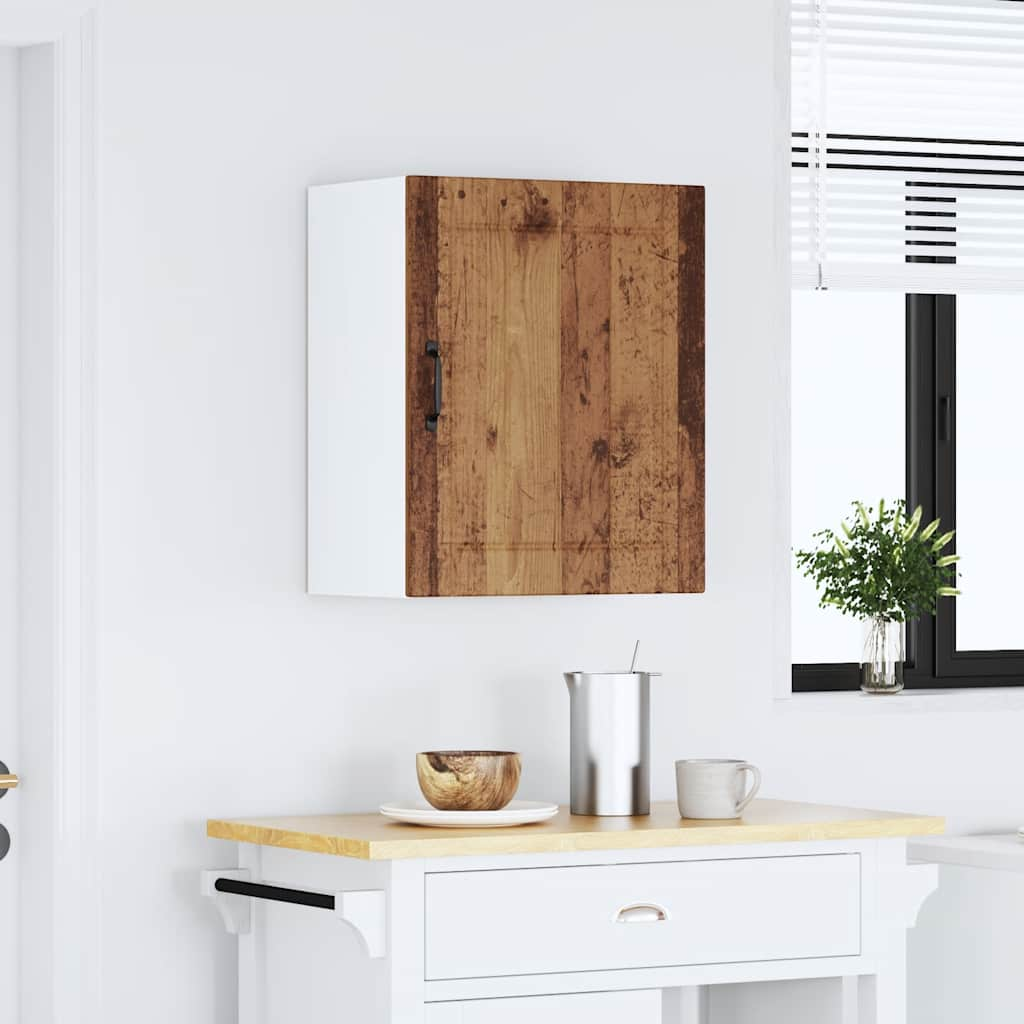 Kitchen Wall Cabinet Lucca Old Wood Engineered Wood