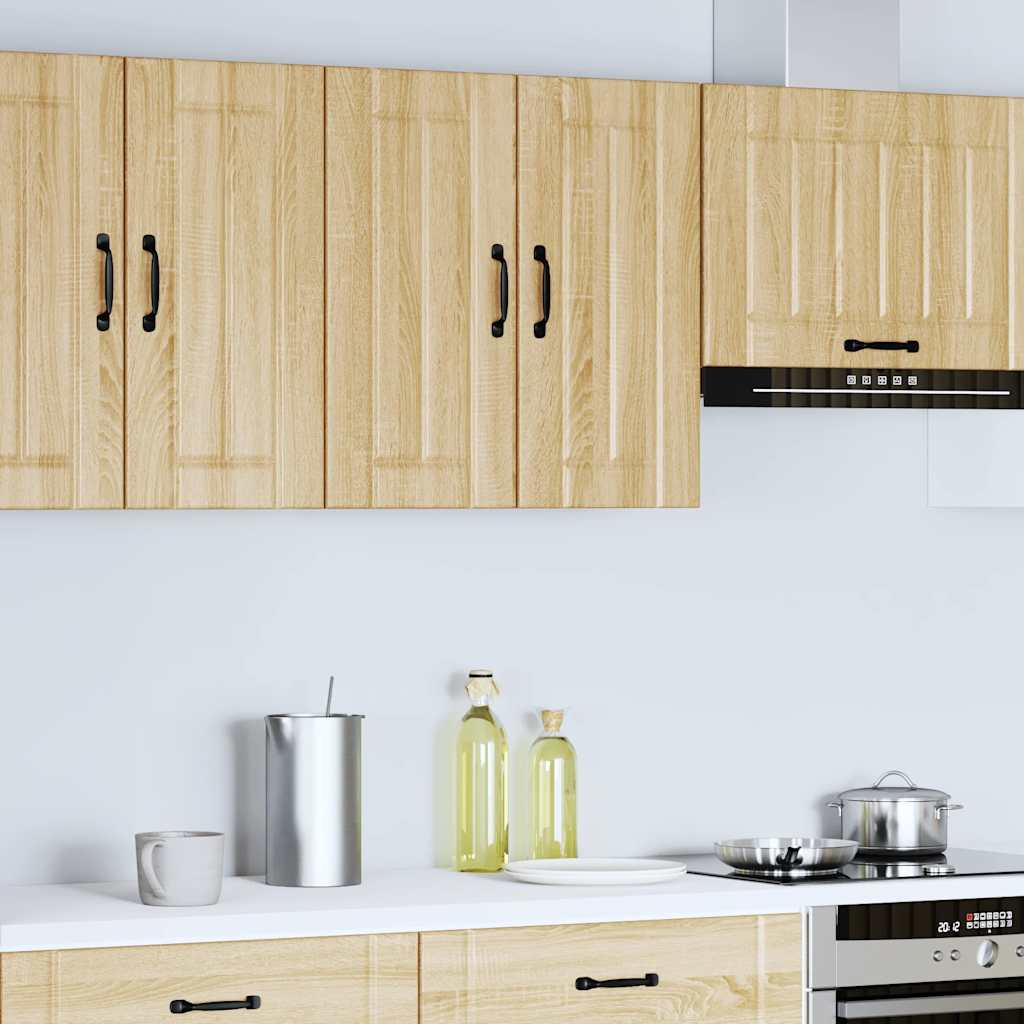 Kitchen Wall Cabinet Lucca Sonoma Oak Engineered Wood