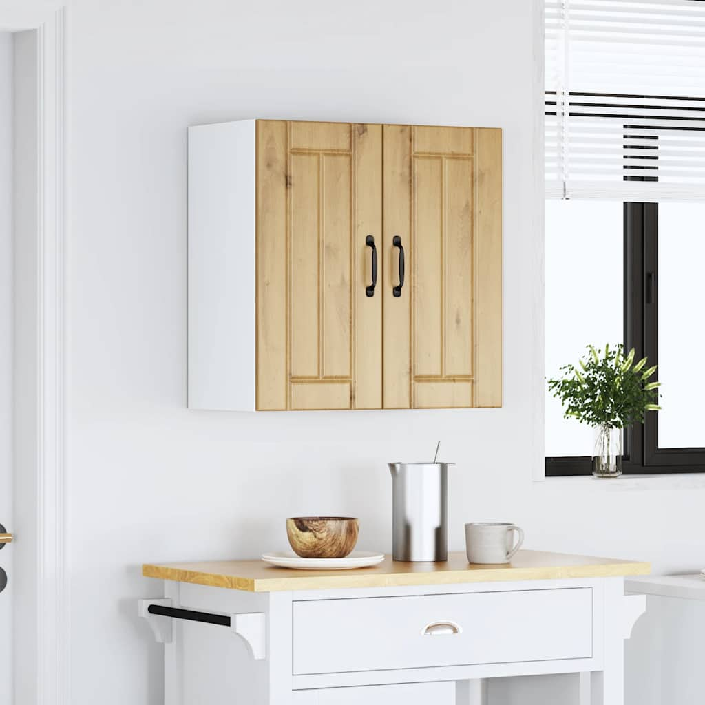 Kitchen Wall Cabinet Lucca Artisan Oak Engineered Wood