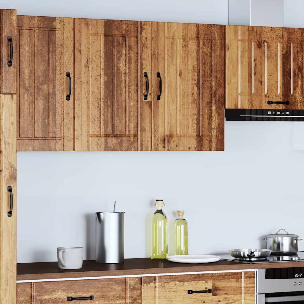 Kitchen Wall Cabinet Lucca Old Wood Engineered Wood