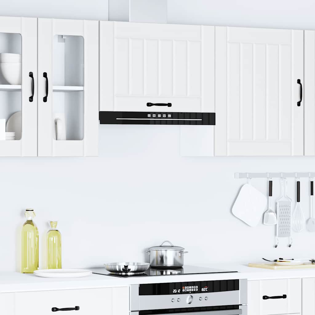 Kitchen Wall Cabinet Lucca White Engineered Wood