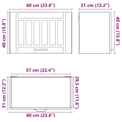 Kitchen Wall Cabinet Lucca White Engineered Wood