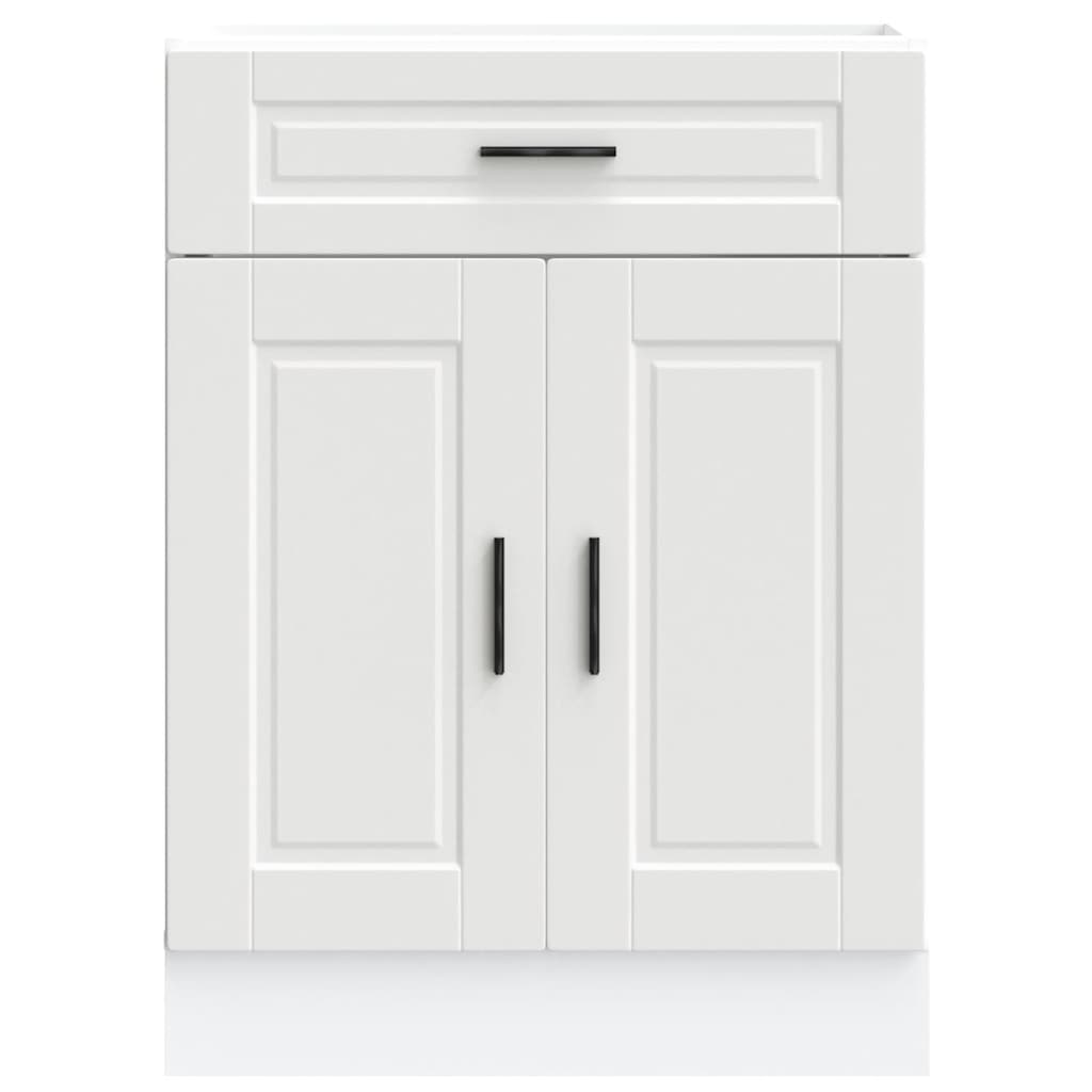 Kitchen Base Cabinet Porto White Engineered Wood