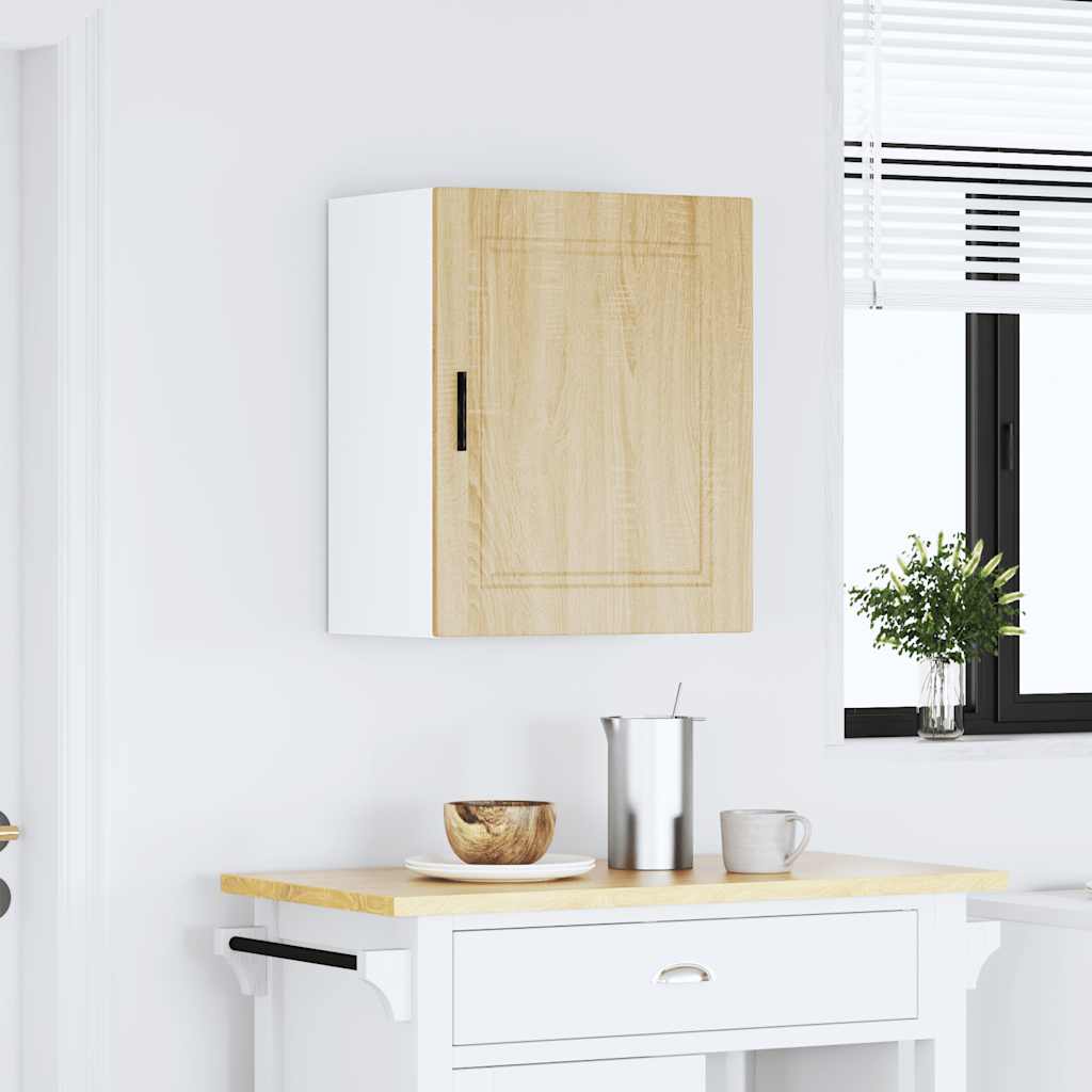 Kitchen Wall Cabinet Porto Sonoma Oak Engineered Wood