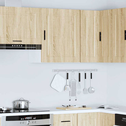 Kitchen Wall Cabinet Porto Sonoma Oak Engineered Wood