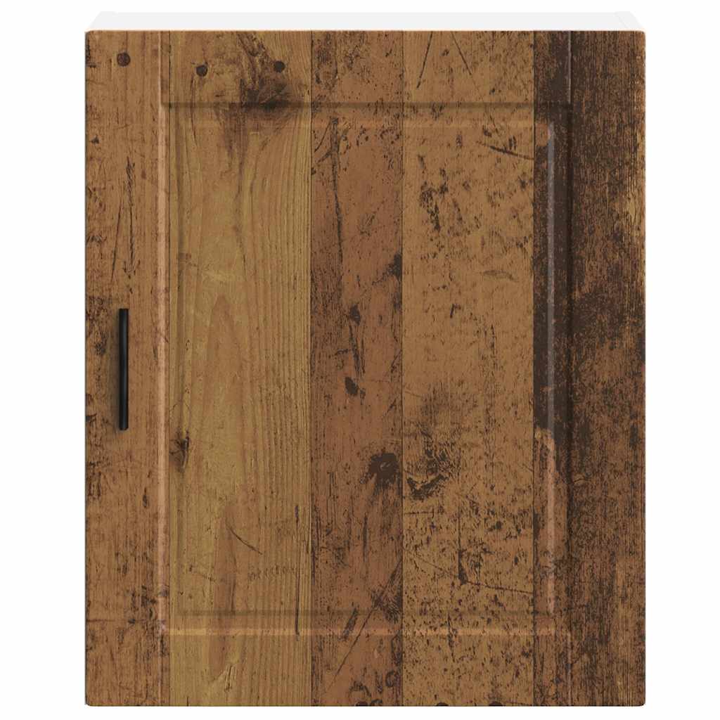 Kitchen Wall Cabinets 2 pcs Porto Old Wood Engineered Wood