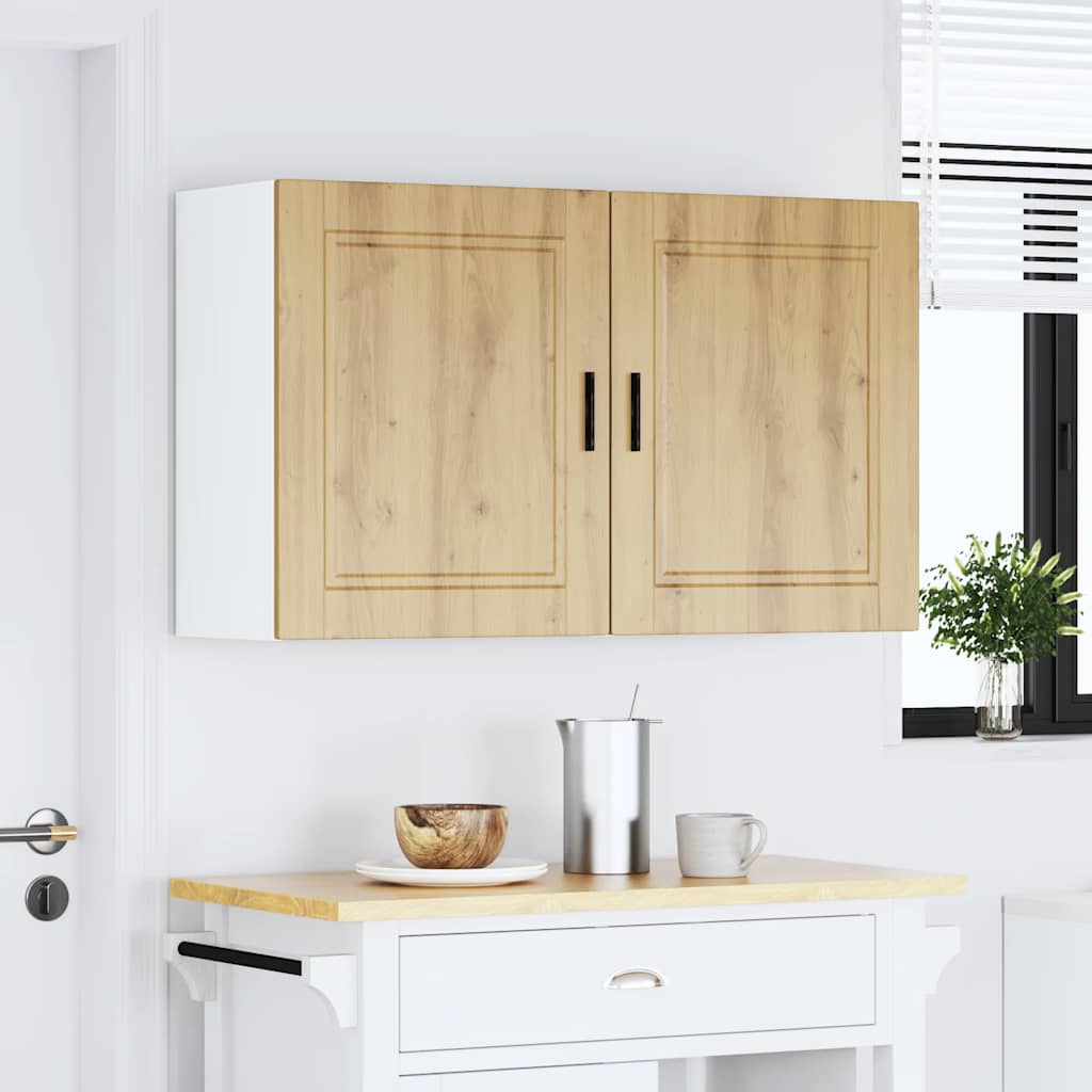 Kitchen Wall Cabinets 2 pcs Porto Artisan Oak Engineered Wood