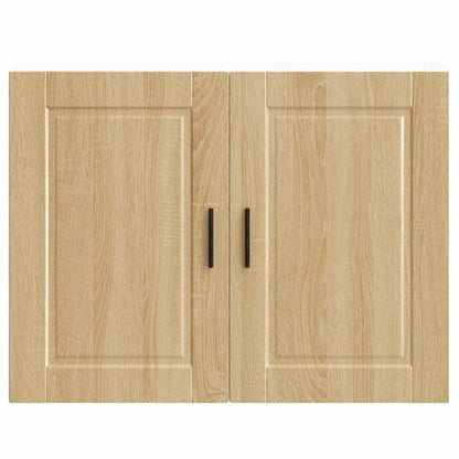 Kitchen Wall Cabinet Porto Sonoma Oak Engineered Wood