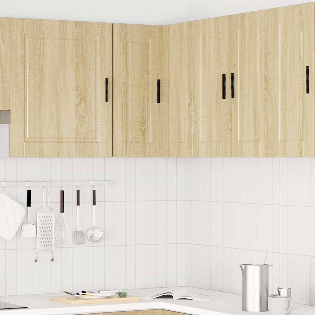 Kitchen Wall Corner Cabinet "Porto" Sonoma Oak Engineered Wood