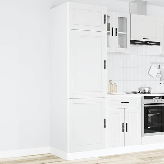 Kitchen Cupboard "Porto" White Engineered Wood