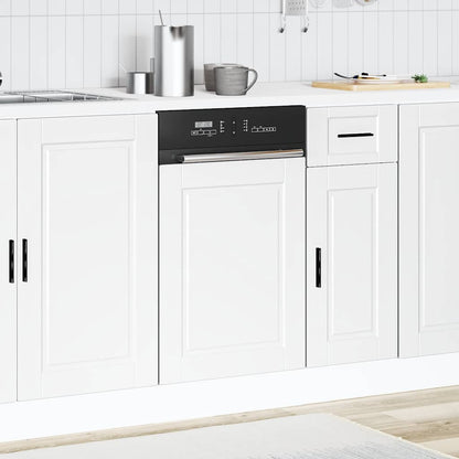 Dishwasher Panel Porto White 45x1,5x67 cm Engineered Wood