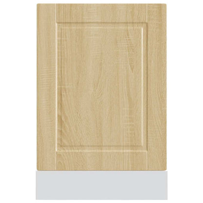 Dishwasher Panel Porto Sonoma Oak 45x1,5x67 cm Engineered Wood