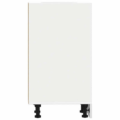 Bottom Cabinet White 30x44,5x81,5 cm Engineered Wood