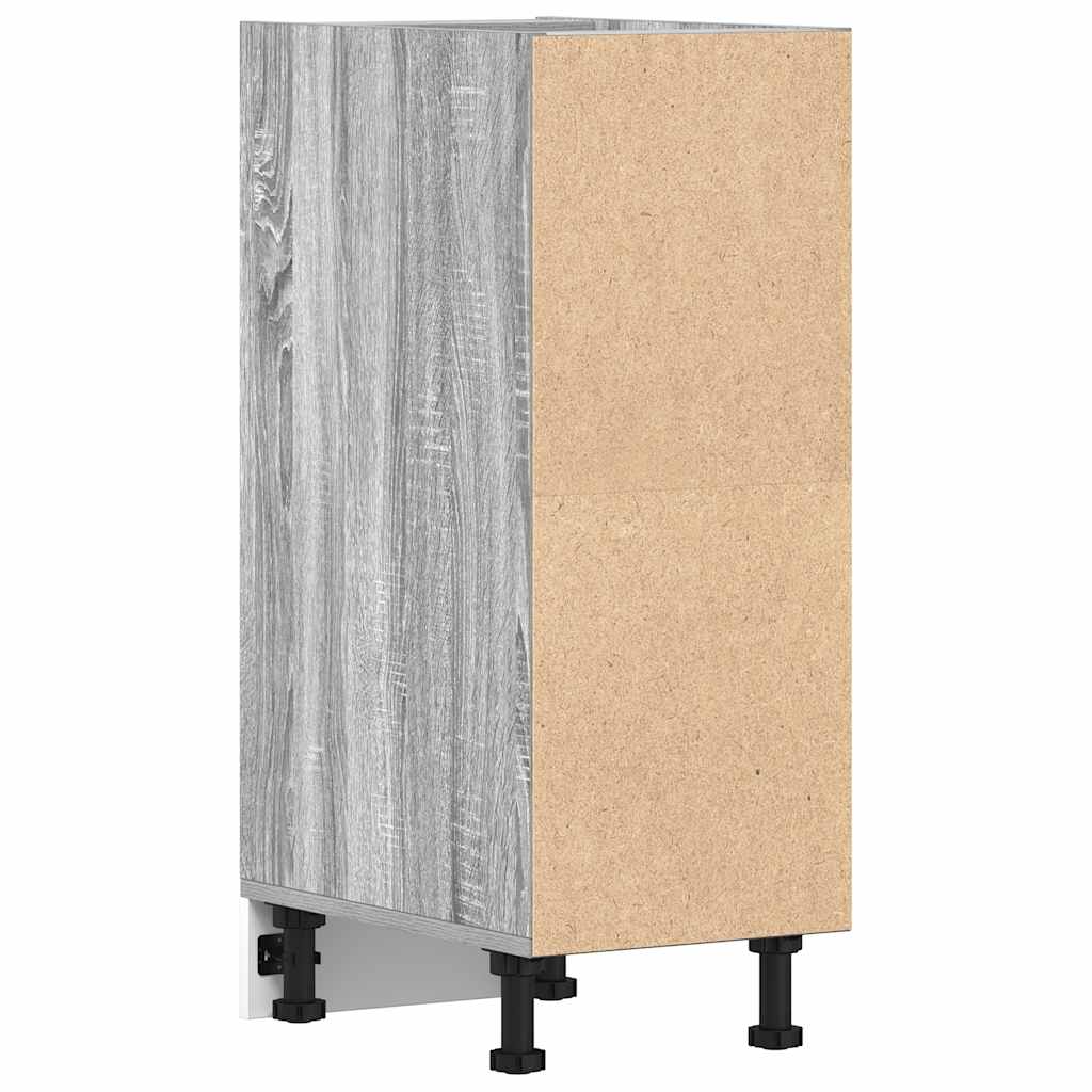 Bottom Cabinet Grey Sonoma 30x44,5x81,5 cm Engineered Wood