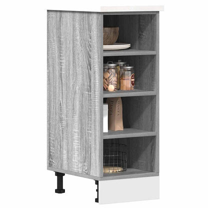 Bottom Cabinet Grey Sonoma 30x44,5x81,5 cm Engineered Wood