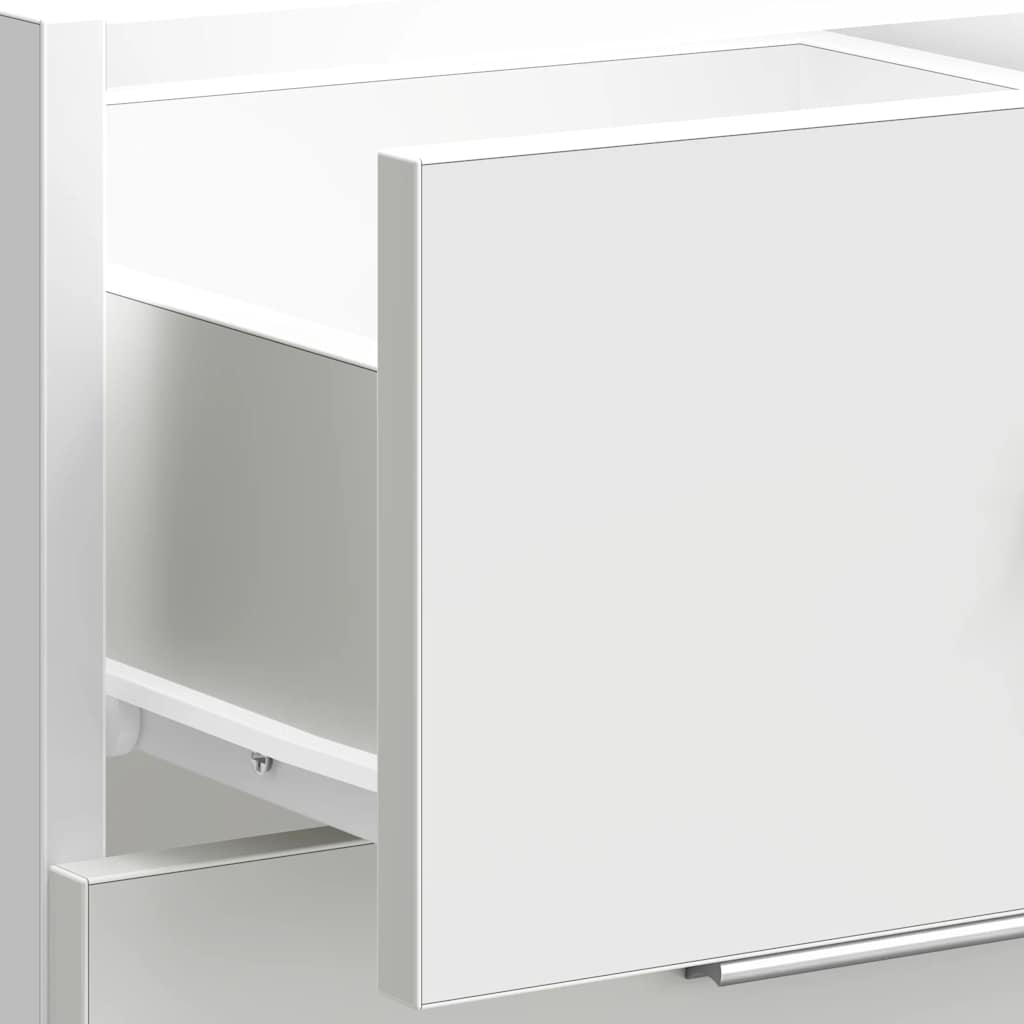 Bottom Cabinet White 40x46x81.5 cm Engineered Wood