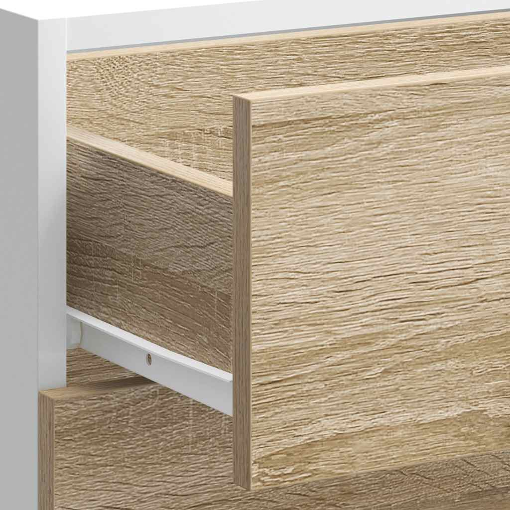 Kitchen Base Cabinet Sonoma Oak Engineered Wood