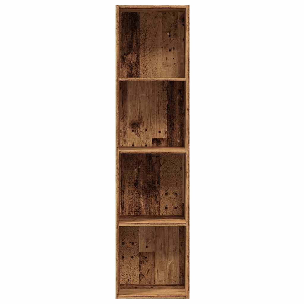 Book Cabinet/TV Cabinet Old Wood 36x30x143cm Engineered Wood