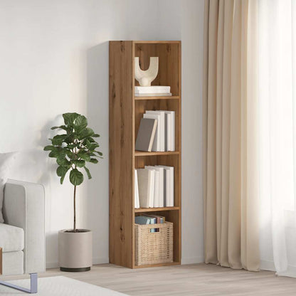 Book Cabinet/TV Cabinet Artisan Oak 36x30x143cm Engineered Wood