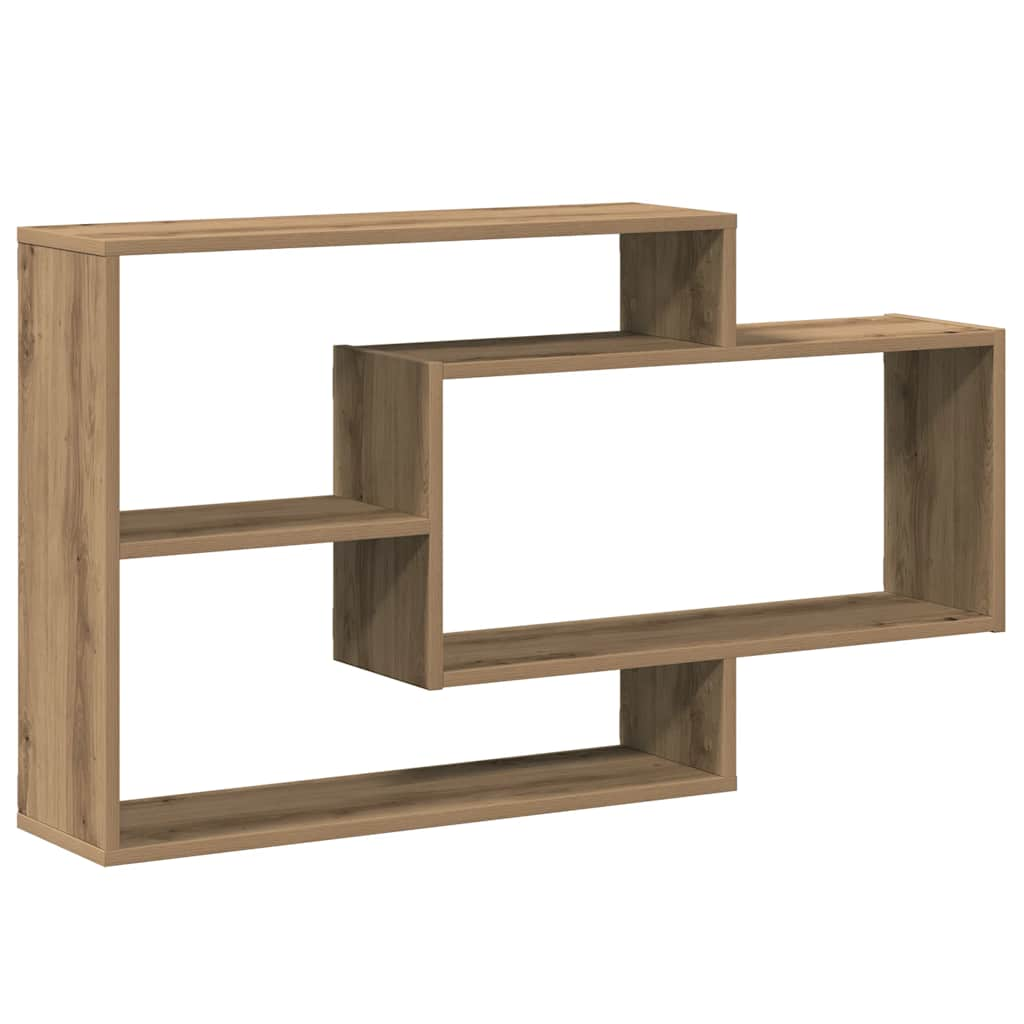 Wall Shelf Artisan Oak 104x20x58.5 cm Engineered Wood