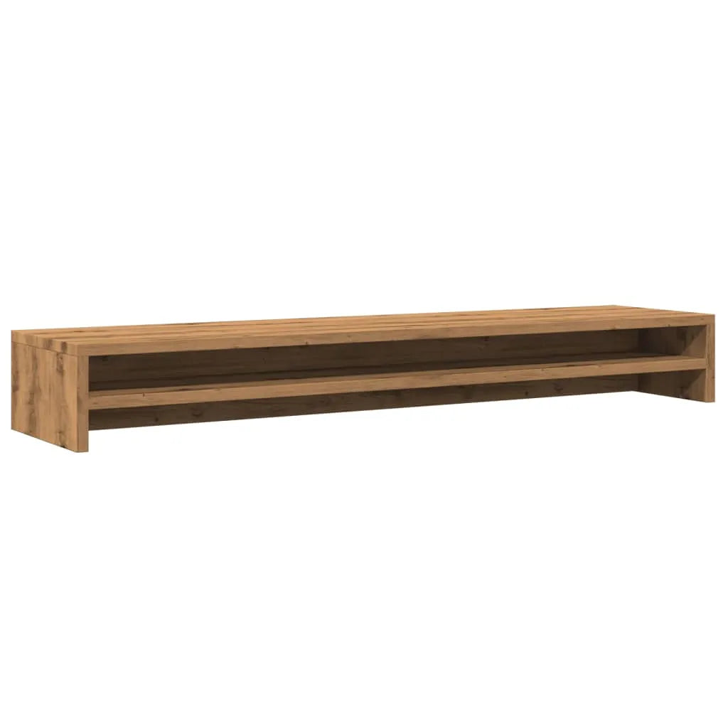 Monitor Stand Artisan Oak 100x24x13 cm Engineered Wood