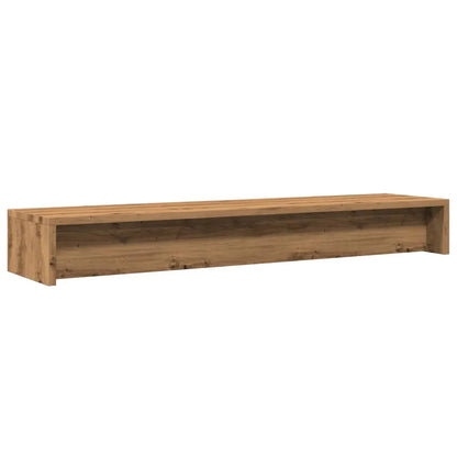 Monitor Stand Artisan Oak 100x24x13 cm Engineered Wood