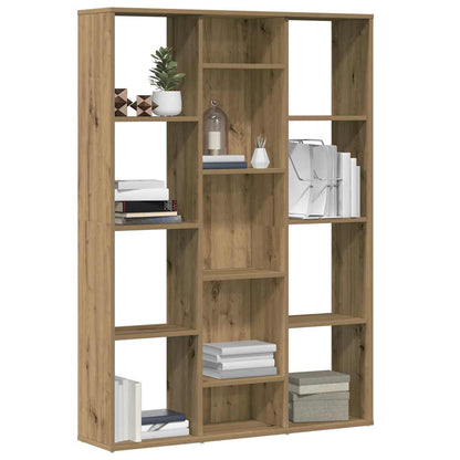 Room Divider/Book Cabinet Artisan Oak 100x24x140 cm Engineered Wood