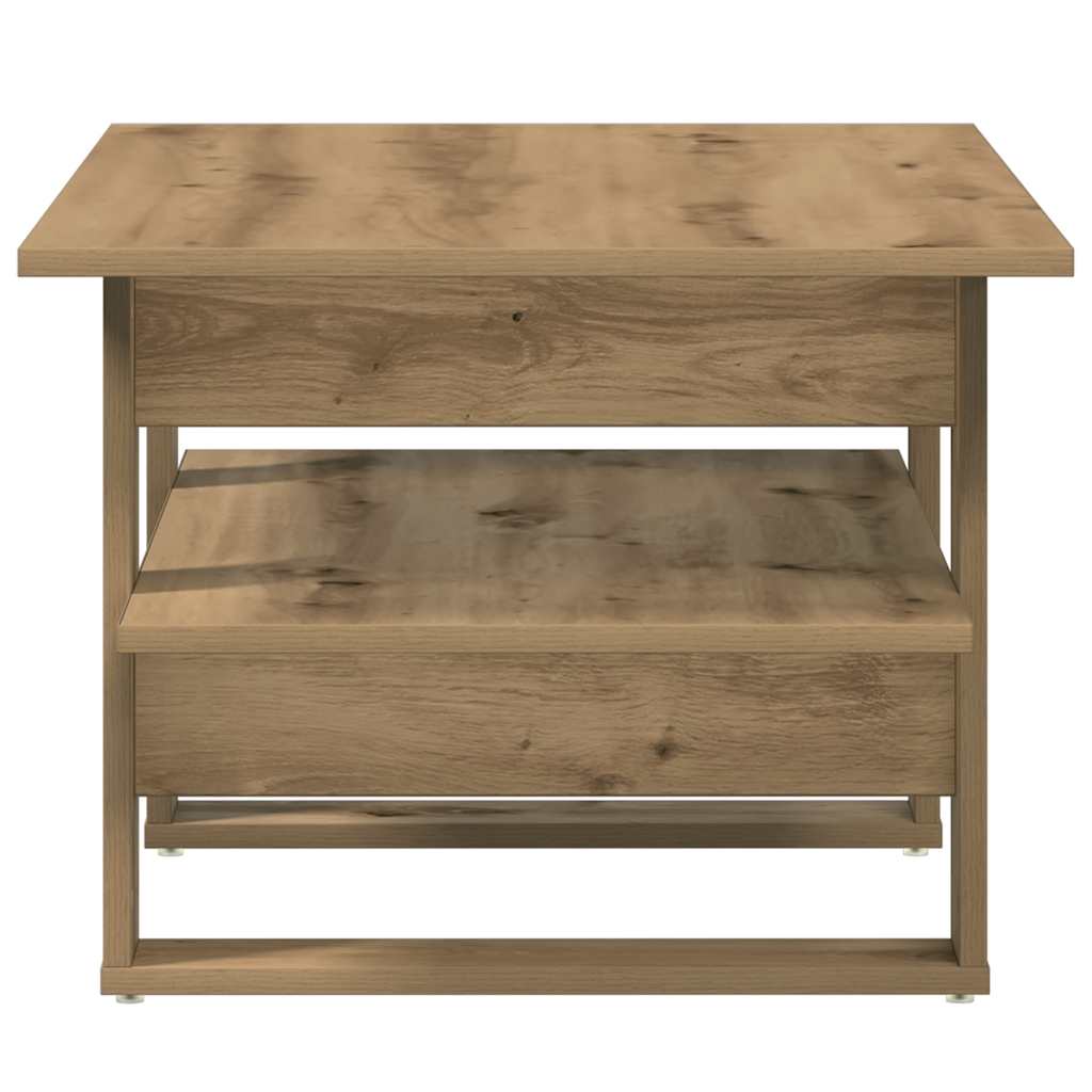 Coffee Table Artisan Oak 102x55x42 cm Engineered Wood