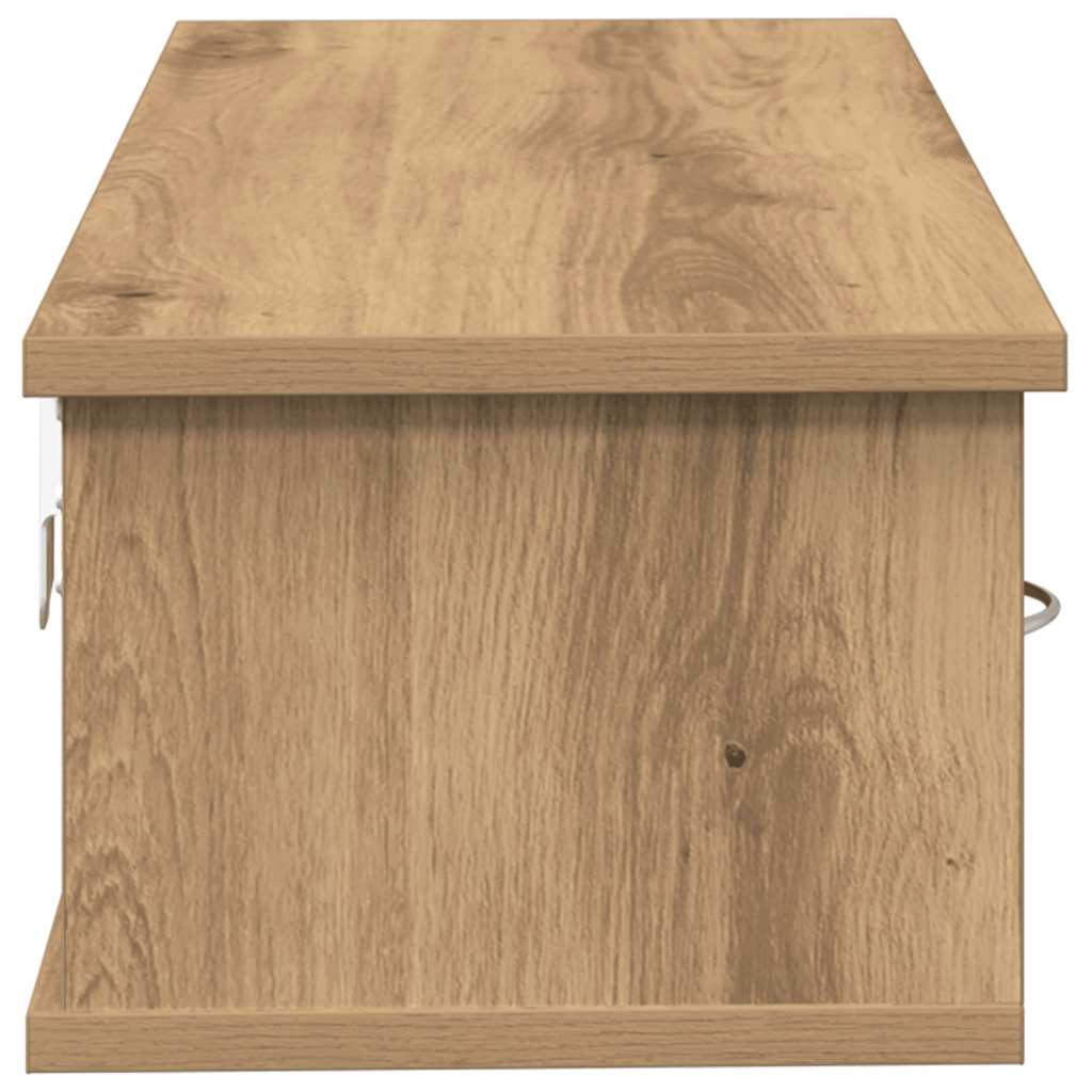 Wall Cabinet Artisan Oak 60x26x18.5 cm Engineered Wood