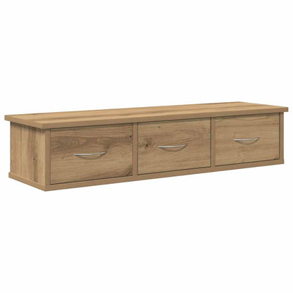 Wall Cabinet Artisian Oak 88x26x18.5 cm Engineered Wood