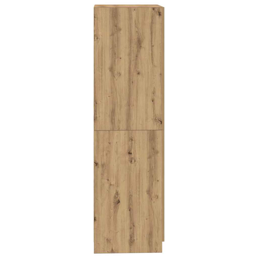 Wardrobe Artisan Oak 80x52x180 cm Engineered Wood