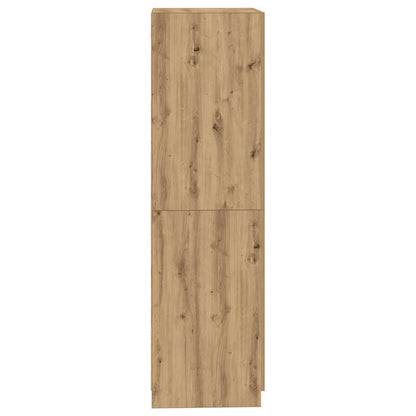 Wardrobe Artisian Oak 80x52x180 cm Engineered Wood