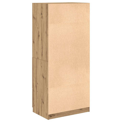 Wardrobe Artisian Oak 80x52x180 cm Engineered Wood