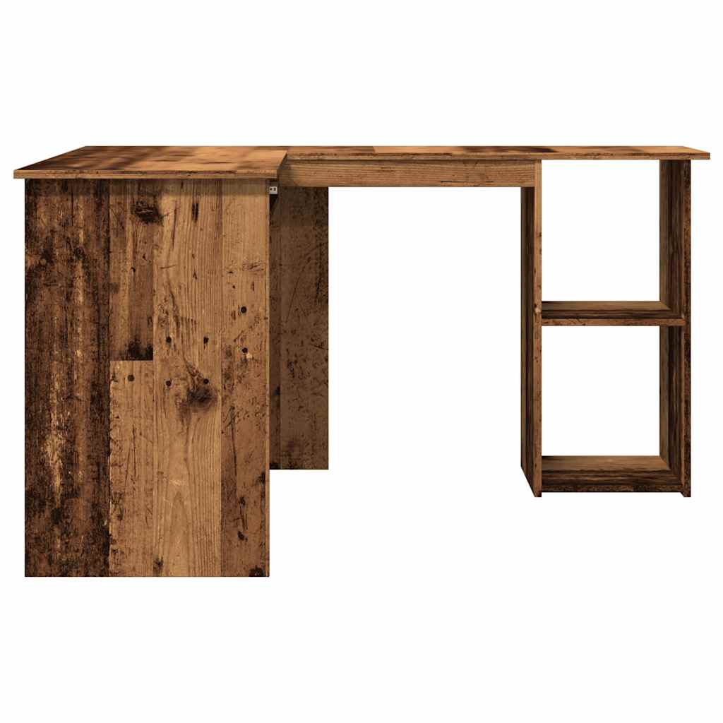 Corner Desk Old Wood 120x140x75 cm Engineered Wood