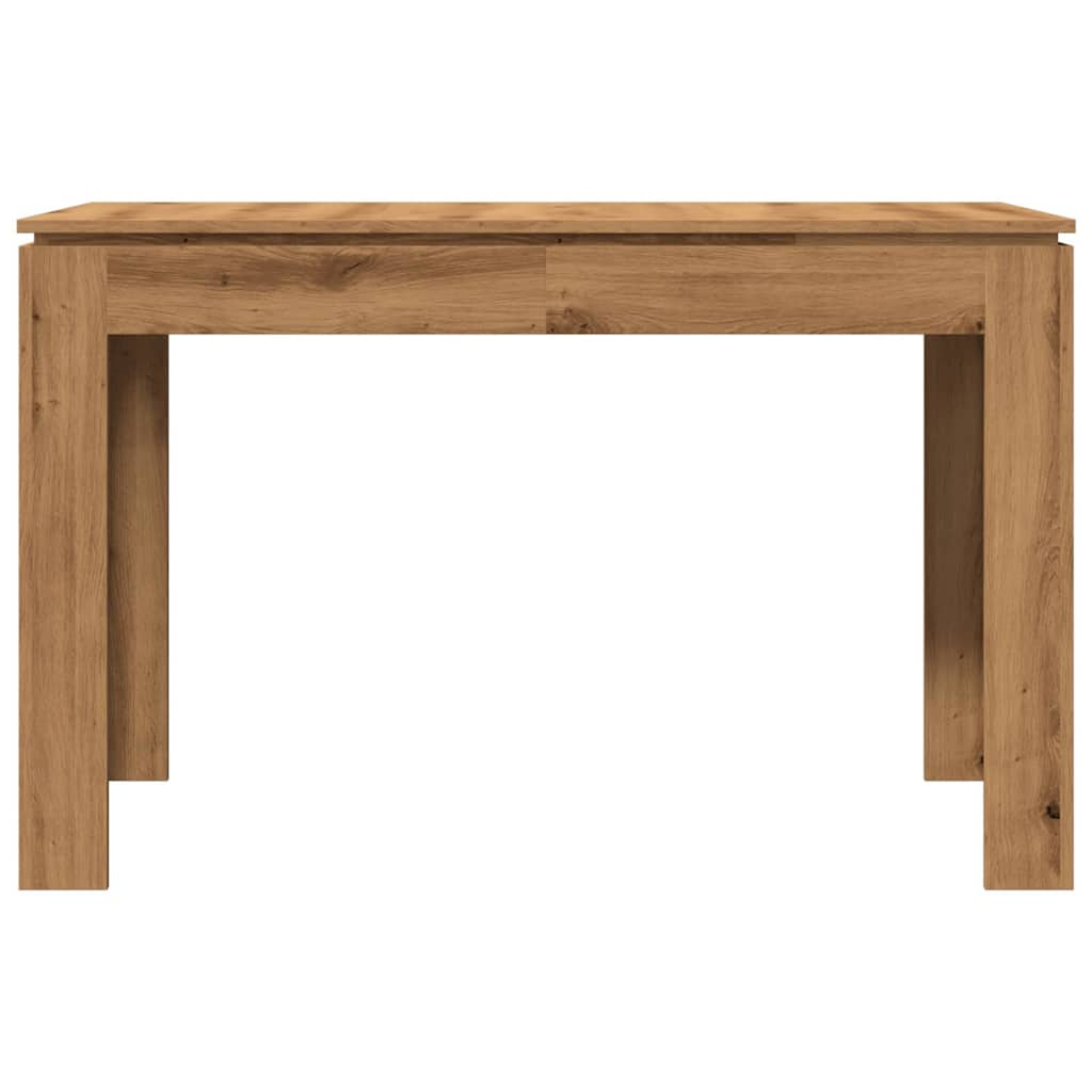 Dining Table Artisan Oak 120x60x76 cm Engineered Wood