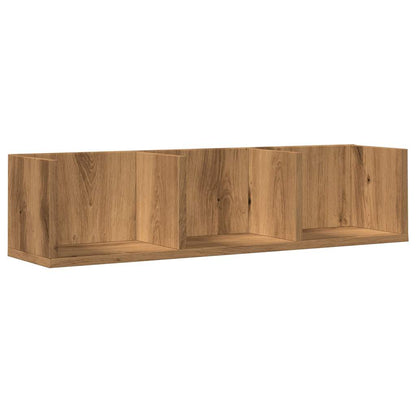 CD Wall Shelf Artisan Oak 75x18x18 cm Engineered Wood