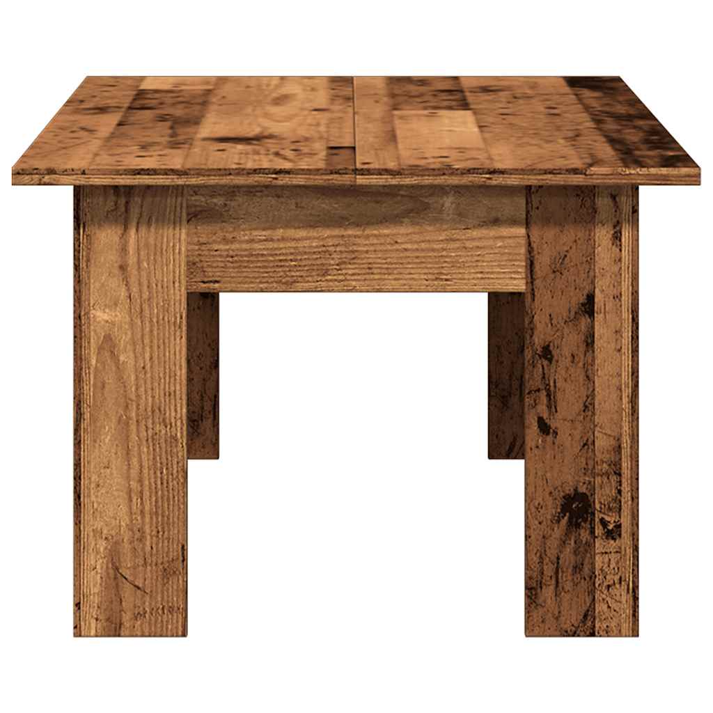 Coffee Table Old Wood 100x60x42 cm Engineered Wood