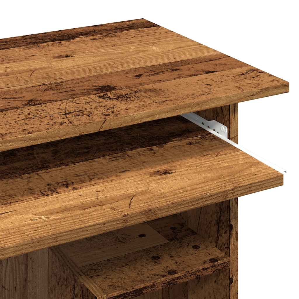 Desk Old Wood 80x45x74 cm Engineered Wood