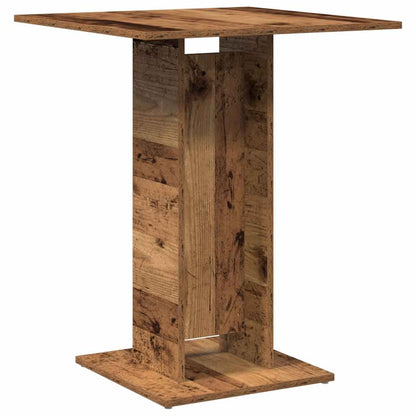 Bistro Table Old Wood 60x60x75 cm Engineered Wood